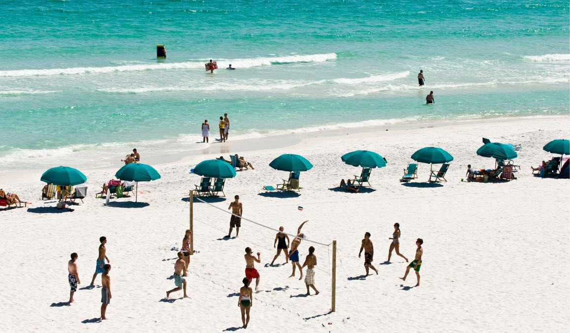 Beach Olympics on the Emerald Coast for Large Groups