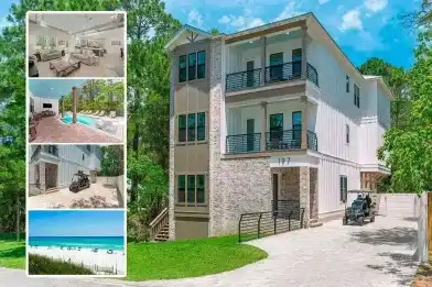 Aquarius | New. Pool. Beach. Golf Cart. Sleeps 28 vacation home